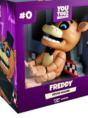 YouTooz Freddy Device Holder - Brown & Black